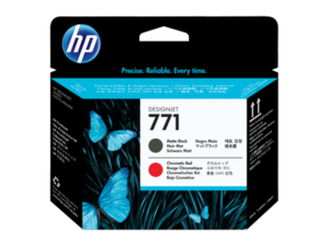 HP 디자인젯 Z6200용 매트블랙(MatteBlack)/크로마틱레드(Chromatic Red) 프린트헤드 [CE017A]
